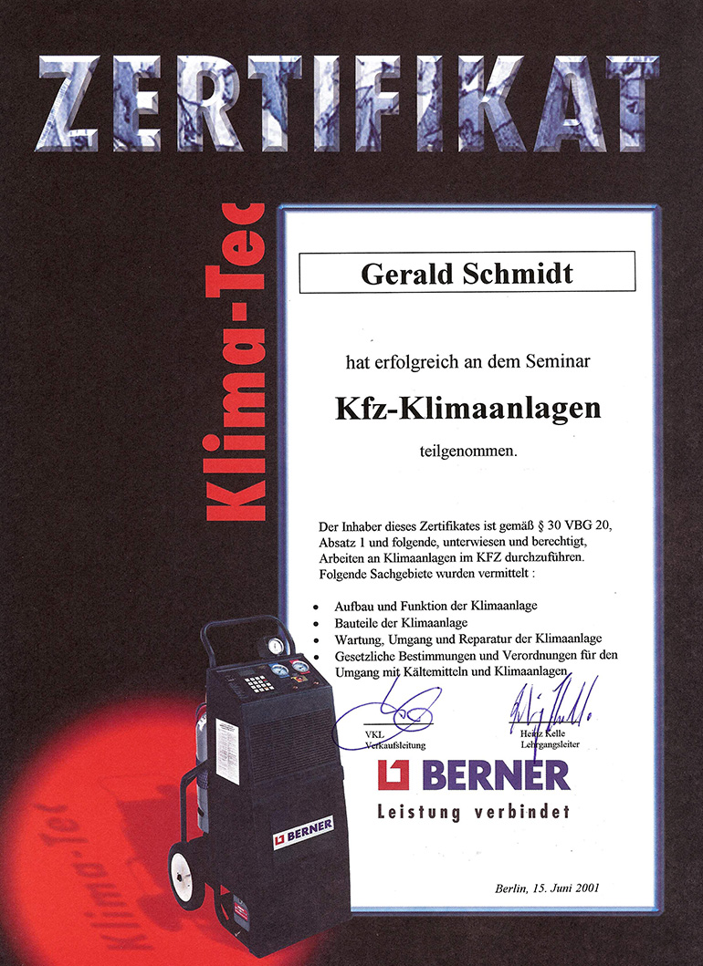 Berner-Zertifikat-Kfz-Klimaanlagen_770
